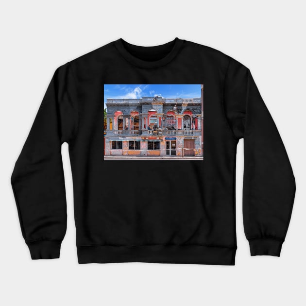 Renovation, Santiago de Cuba Crewneck Sweatshirt by bulljup